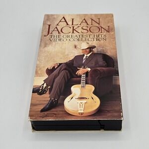 1995 Alan‎ Jackson - Greatest Video Hits Collection VHS Tape Country Artist